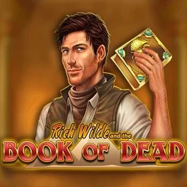 Book of Dead slot logo by Play’n GO at KokoBet Casino
