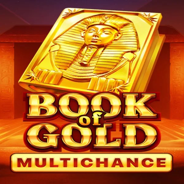 Book of Gold Multichance game by Playson – logo hosted on KokoBet Casino