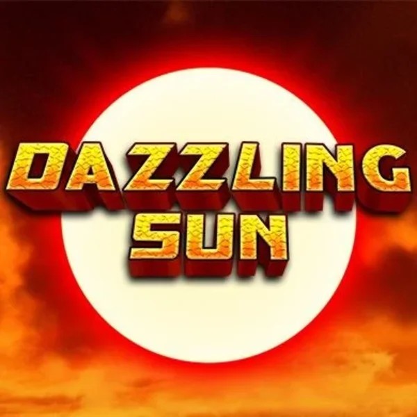Dazzling Sun slot logo by Win Studios at KokoBet Casino