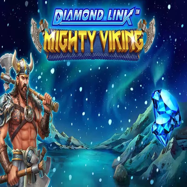 Diamond Link Mighty Viking logo by Greentube at KokoBet Casino