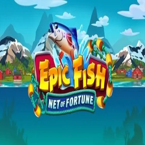 Epic Fish Net of Fortune by Quickspin, showcased at kokobet-casino.org – game logo