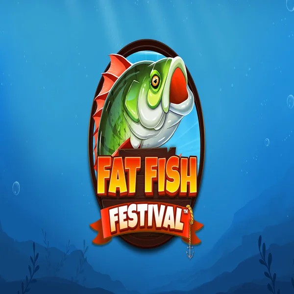 Fat Fish Festival online game logo by Wishbone Games on kokobet-casino.org