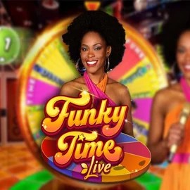 Official Live Casino logo: Funky Time by Evolution at KokoBet Casino