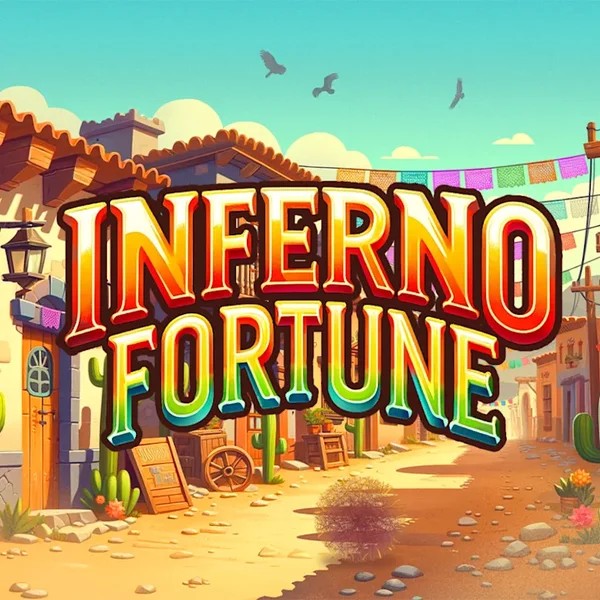 Inferno Fortune slot logo by Atomic Slot Lab at KokoBet Casino