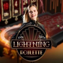 Lightning Roulette logo – Live Casino by Evolution at KokoBet Casino