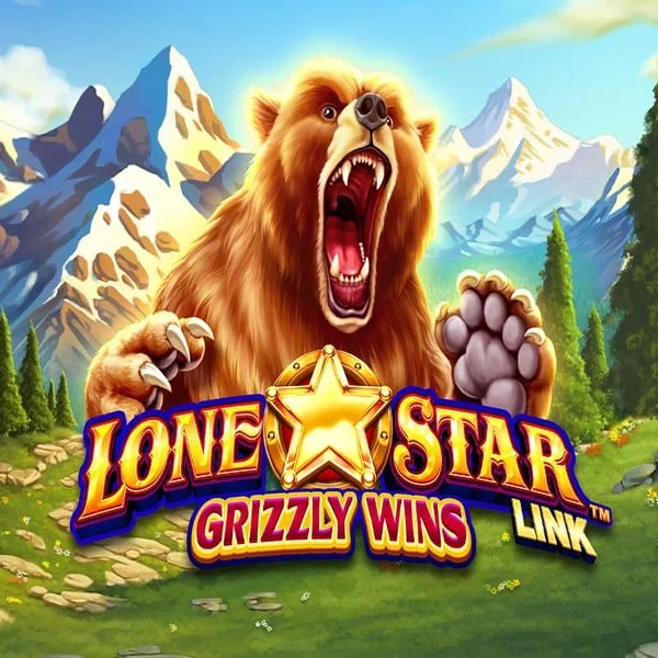 Official Slots logo: Lone Star Link Grizzly Wins by Greentube at KokoBet Casino