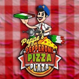 Peppe’s Pepperoni Pizza Plaza slot logo by Pragmatic Play at KokoBet Casino
