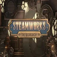 Steamworks The Workshop game by Peter &amp; Sons – logo hosted on KokoBet Casino